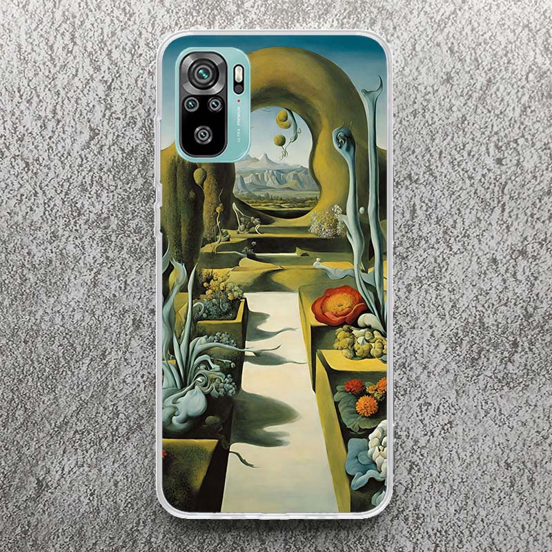 Salvador Dali Art Print Soft Case for Xiaomi Redmi Note 14 13 12S 11S Phone Shell 10 Pro Plus 11E 11T 12 11 10S 5G Cover