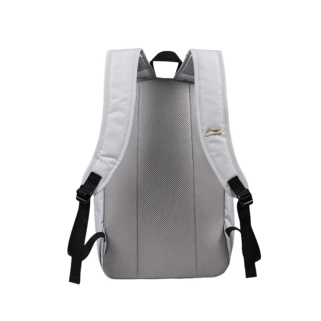 Li-Ning Travel Backpack, Large Capacity, Sport Bag, Hiking Backpack, Gray, 24L