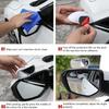 360 Degree Rear Side View Mirror Universal Wide Angle Convex Spot for Car Truck SUV  Spot Solution