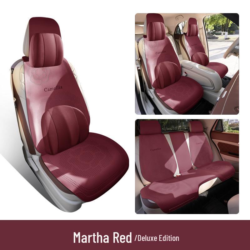 Breathable Suede Seat Covers for Geely Galaxy L7 Dragon MAX & Starship Asian Games Edition