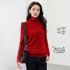 LUKKEN Women's Merino Wool Turtleneck Sweater