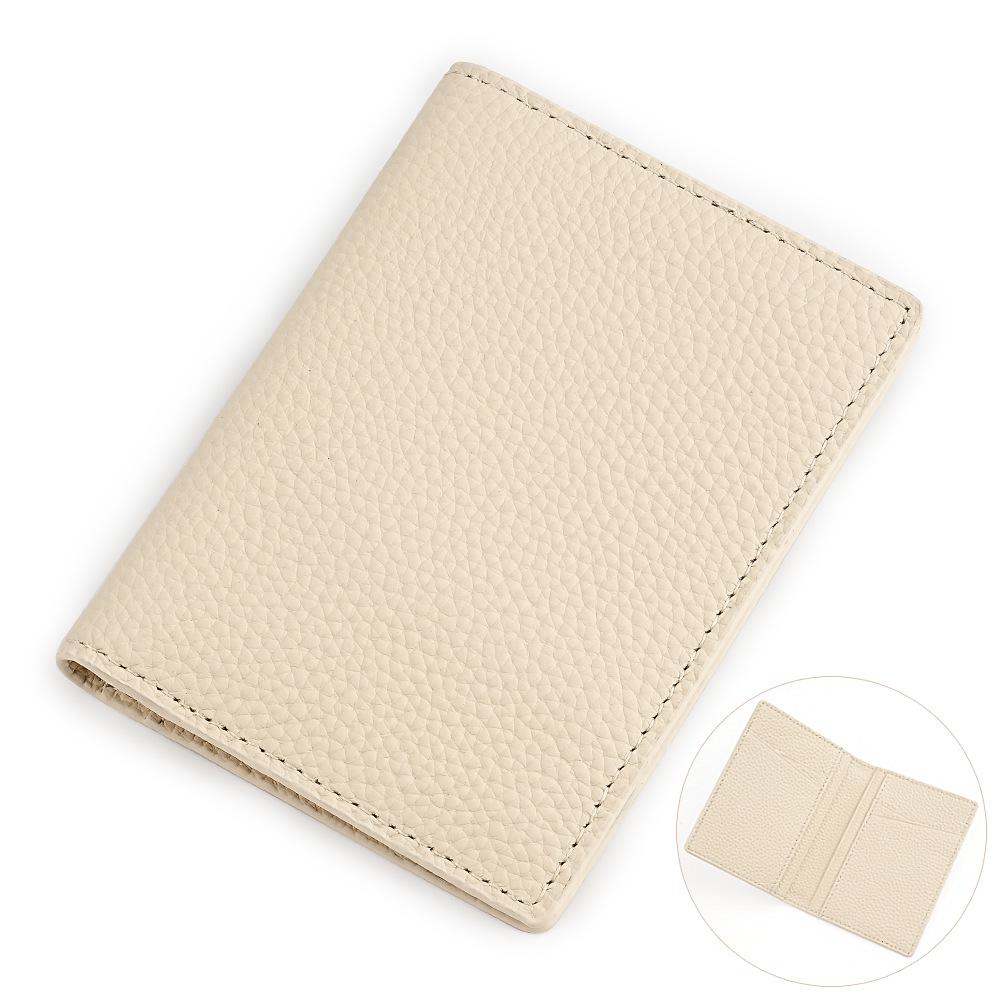 

Женская визитница из натуральной кожи с несколькими отделениями и футляром для водительских прав 11*8.5*0.8CM