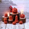 Resin Artificial Resin Pumpkins Ornament Cartoon Fake Pumpkins Model  Halloween Decor Gifts
