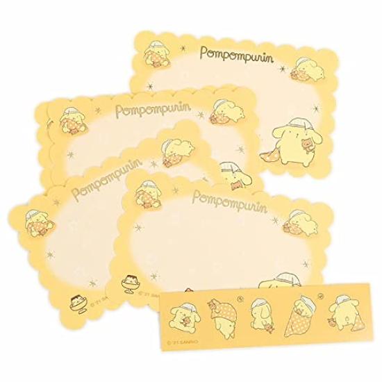 Набор открыток Pom Pom Purin с конвертом и печатью, сделано в Японии Sanrio sanrio (Одеяло)