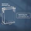 Acrylic Plastic  Food Bag Rice Bags Used in Refrigerators and Supermarkets Vacuum Bag Compression Mold Rice Storage Transparent Rectangular