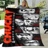 Horror movie Cult of Chucky printing blanket warm blanket soft and comfortable blanket Home travel blanket birthday gift