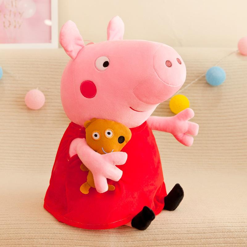 Plush Toy Doll Pink Piggy Doll Children s Holiday Gift Doll Cute Doll 25cm