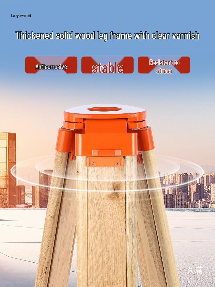 Total Station Tripod: Theodolite & Level Holder, Survey Instrument Accessory