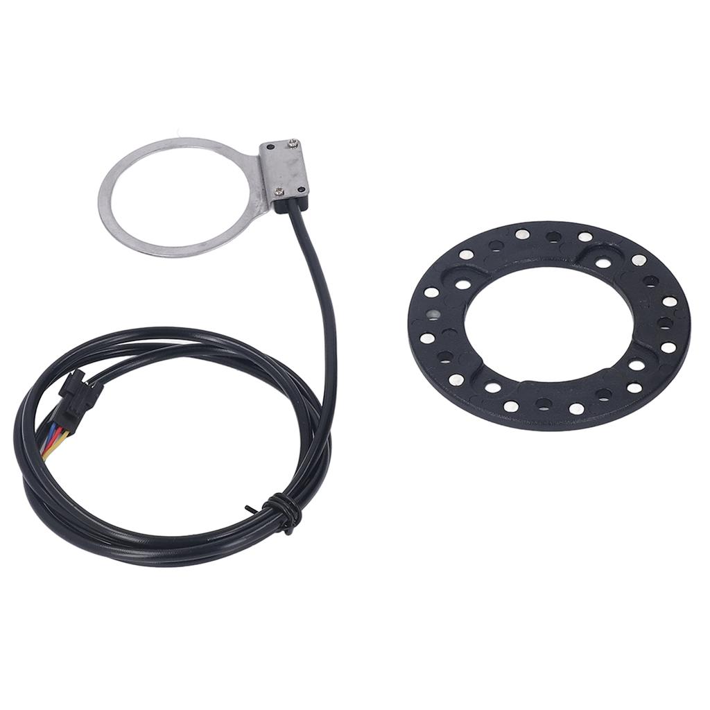 Bike Power Pedal Assist Sensor Dustproof Compact Double Magnetic Circuit Lightweight Pulse Booster