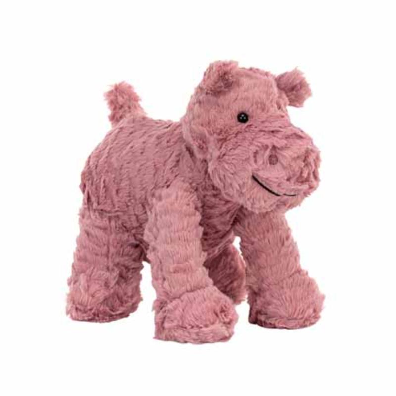 

JELLYCAT wavy fur series animal hippopotamus soothing doll plush doll 23cm high