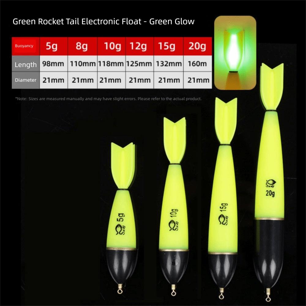 ABS Luminous Electronic Fish Float Big Buoyancy Fishing Vertical Float  Shallow Water