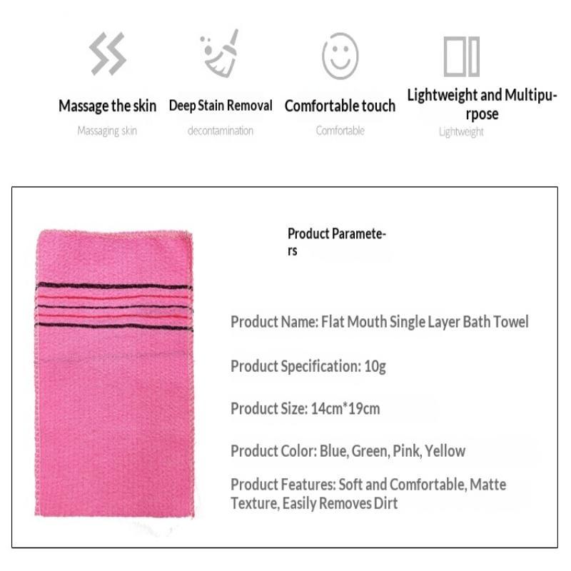 5Pcs Exfoliating Bath Gloves, Deep Cleansing Dead Skin Remover Wash Cloth For Body Shower