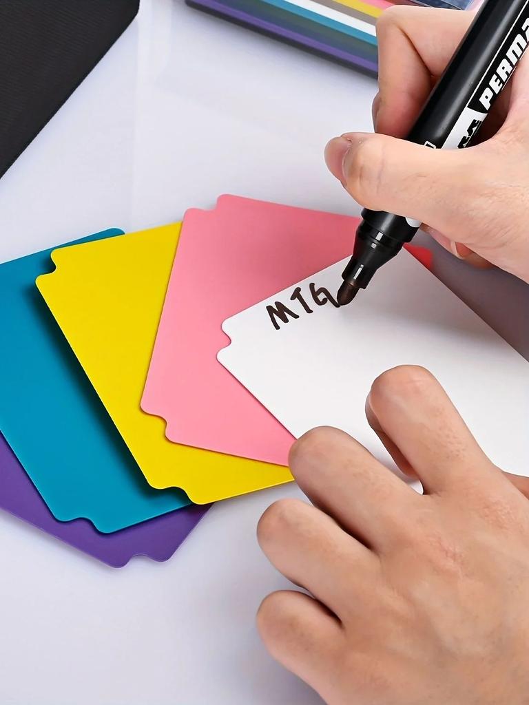 Trading Card Dividers for Storage Box, Muliticolor Dividers, 10 Colors Separator with Tabs, Fits for TCG 3.76 x 2.75 Inch