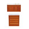 1/12 Miniature Kitchen Sink Cabinet Vintage Styles Kitchen Counter for Dollhouses Bathroom Display Props Decoration