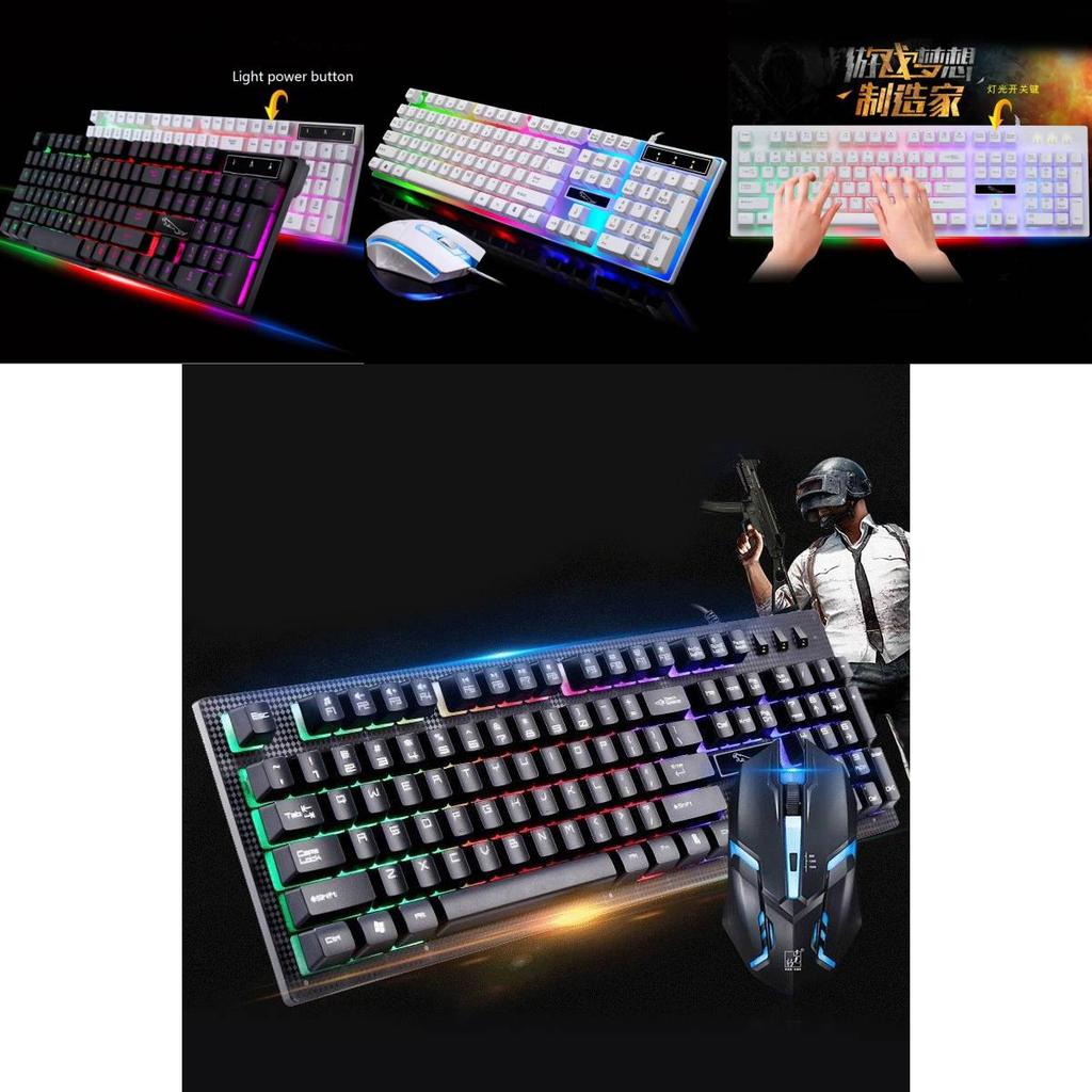 G21 Wired Keyboard Mouse Combo For Office And Gaming With 1600dpi Optical Sensor