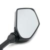 Universal Motorcycle Rearview Mirror with LED Turn Signal for Street Bikes, Cruisers, and Scooters