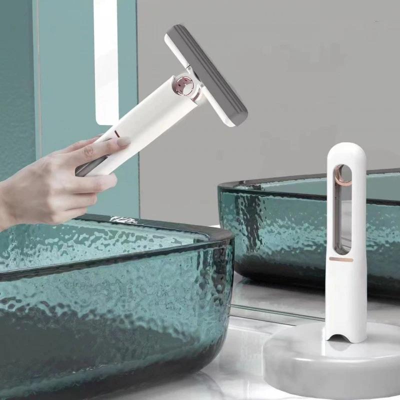 Nuovo Mini Mocio Portatile Spremibile Mocio per Pulizia Casa Cucina Auto Pulitore Scrivania Pulitore Spugna per Vetri Finestre Strumenti per la Pulizia Domestica