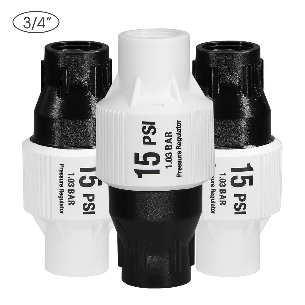 

15 PSI 3/4 шланговый редуктор давления для капельного орошения кран адаптер регулятор давления садовый полив система инструмент