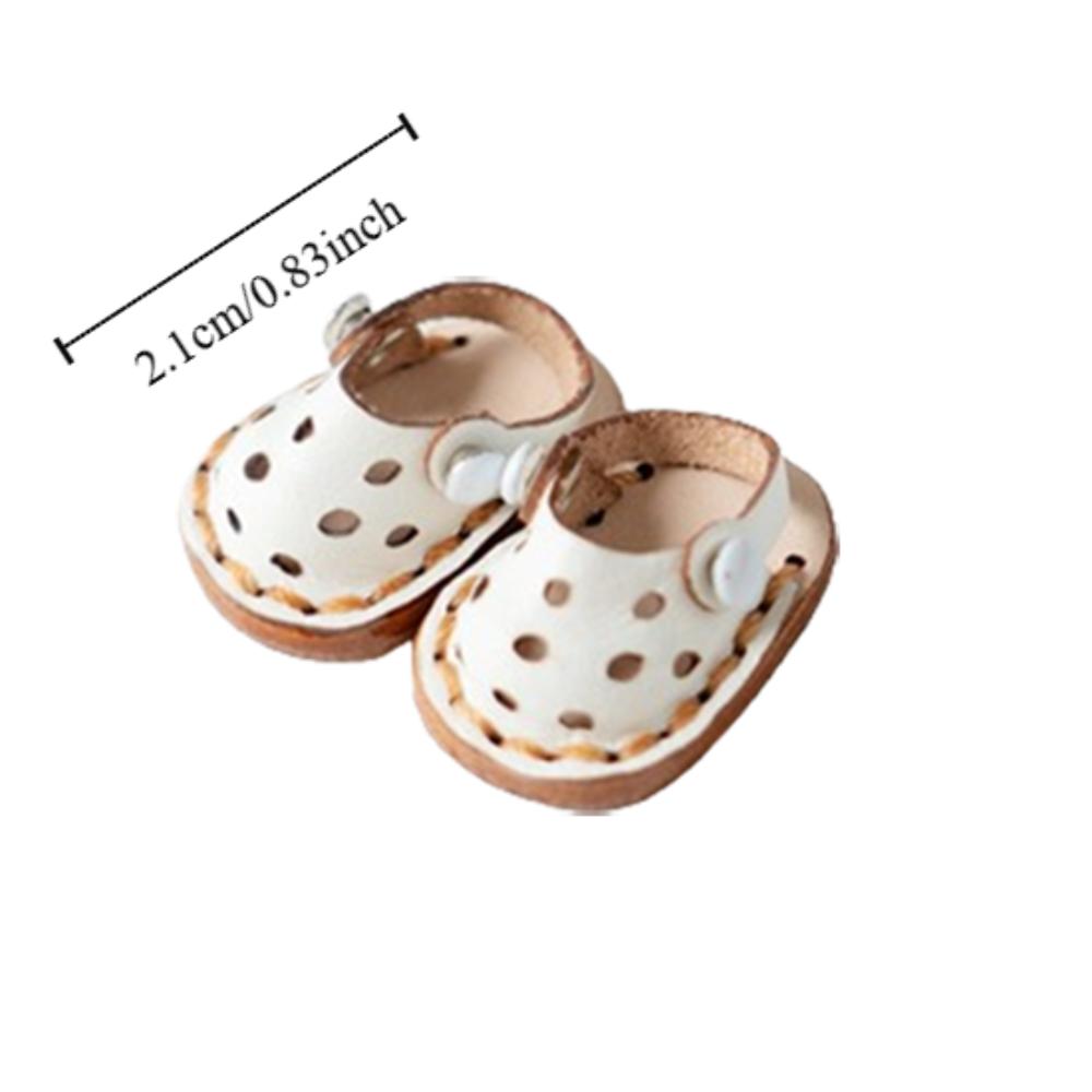 1Pair Dress Up Ob11 Handmade Shoes Sandal Sandals Holala Boots Casual Hole Doll Shoes  Girls