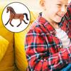 Plastic Animal Figure Competition Horse Figurine Statue for Children