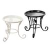 Plant Stand with Tray Decorative Heavy Duty Flower Pot Holder Stand Planter Shelves for Outdoor Balcony Patio Office Living Room