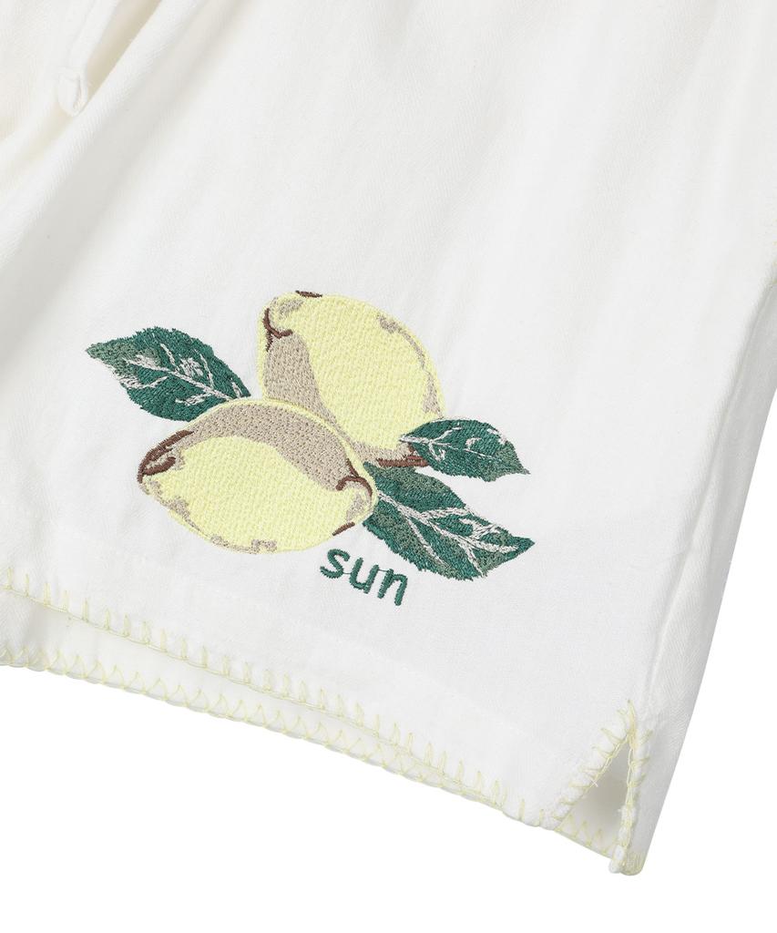 SUNDAY FRUIT MARKET Sunday Lemon Short Ivory