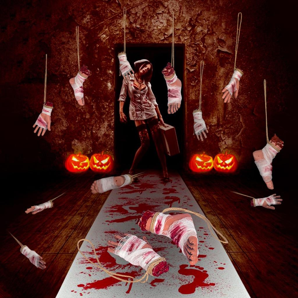 Halloween Hand And Foot Breaking Horror Party Decoration