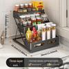 Adjustable 3-Tier Countertop Kitchen Spice Rack
