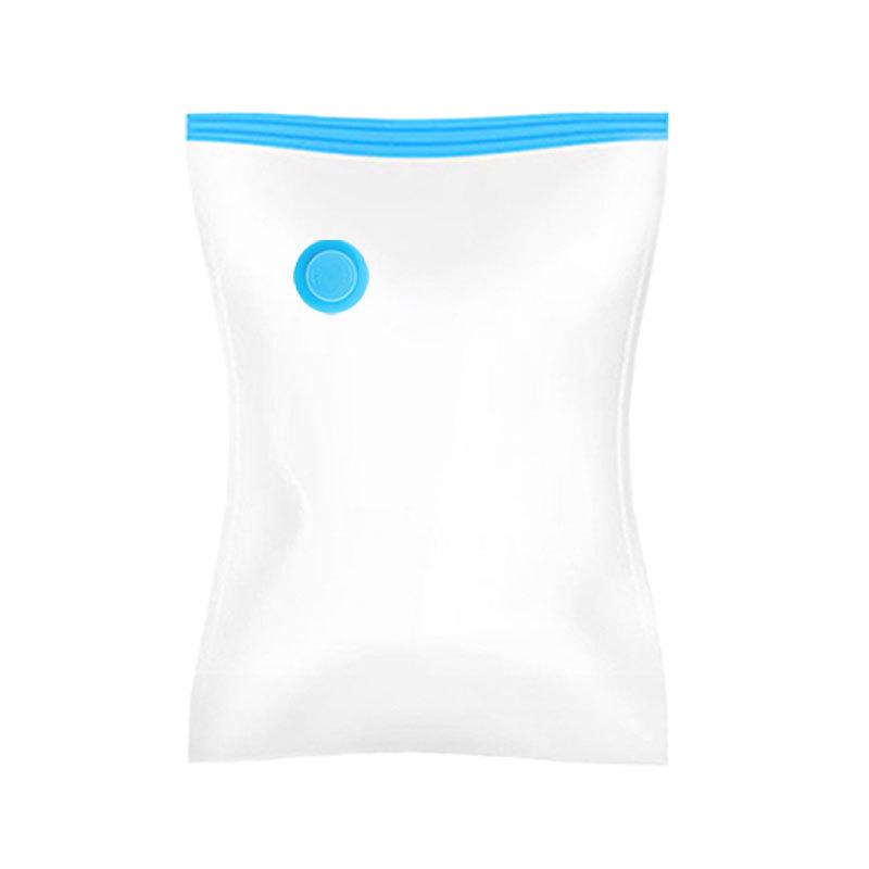 

Suction Vacuum Compression Bag for Thickened Clothing & Quilt Storage Small with Hand Pump (Random Color) прозрачный