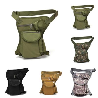 Large Capacity Outdoor Drop Leg Bag Adjustable Oxford Cloth Hiking Waist Pack Waterproof Multi-Purpose Outdoor Leg Bag Travel
