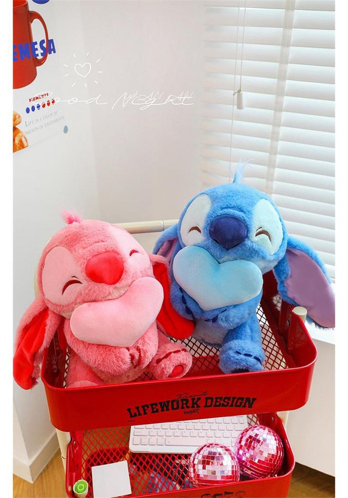 Heart Stitch Plush Toy - Pink Hug Doll