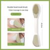Double-headed Silicone Mask Brush Skin Friendly Exfoliating Soft Head Scraper Cleansing Massage Massage Cleaning Brushes