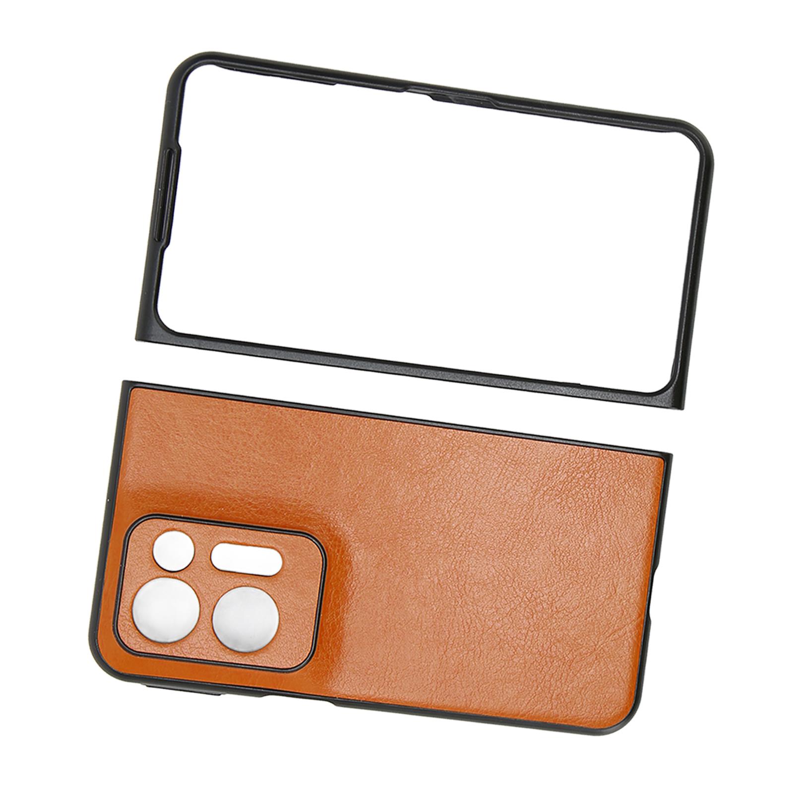 

Foldable Phone Case Fashional Stripe Comfortable Perfect Fit Phone Folding Phone Cover for Find N2