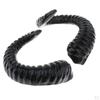 2 Paar Künstliches Schaf Widder Kostüm Stirnband für Halloween Cosplay - Schwarz