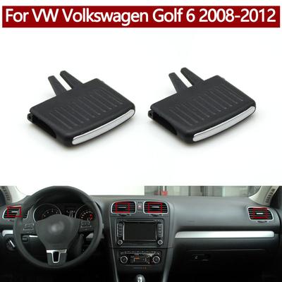 Golf 6 Front Dashboard Air Conditioner Outlet AC Vent Grille Slider Tab Clip Repair Kit For VW Volkswagen 2008-2012 5K0819703