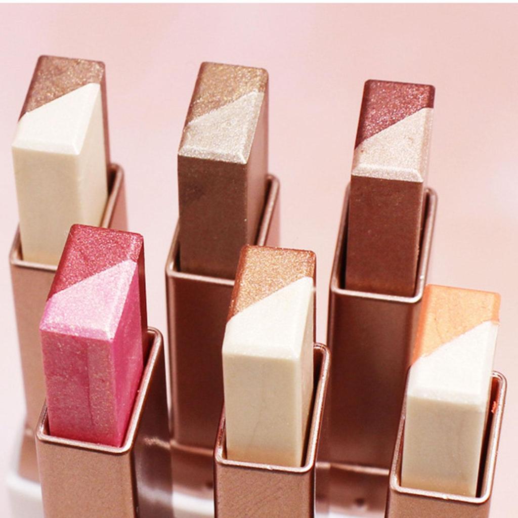 Gradient Eyeshadow Stick Waterproof Long Lasting Glitter Eyeshadow Makeup Eye A3T1