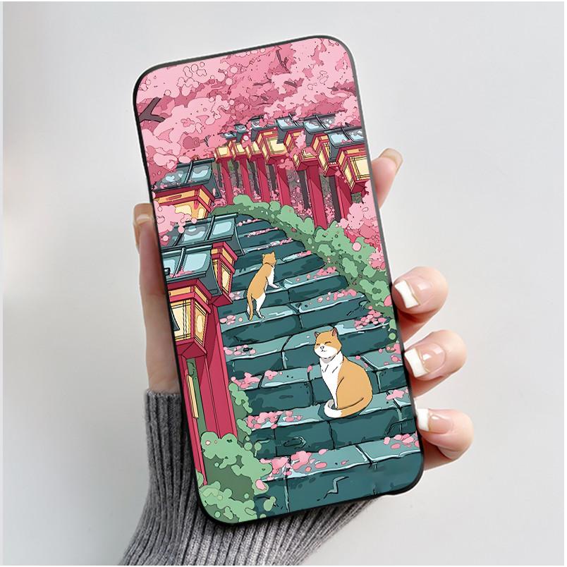 Schattige Hoesje Voor Nokia 105 2023/106 2G 2023/Nokia 105 4G 2023/106 4G 2023 Bedrukt Shell Beschermhoes Zachte Siliconen Telefoonhoesjes
