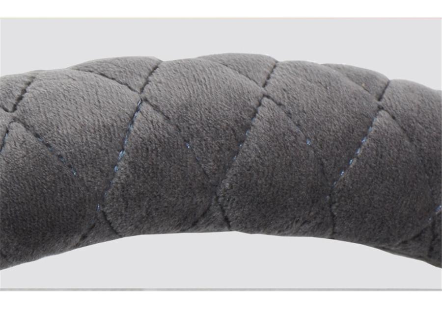 38cm Auto Winter Kurzplüsch Lenkrad Anti-Rutsch Schutzhülle Universell