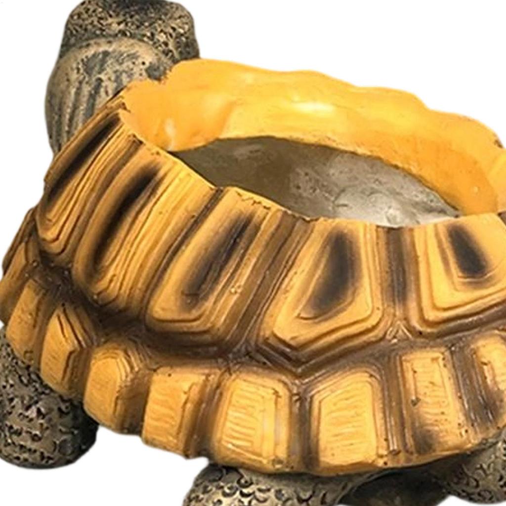 Turtle Planter Cute Animal Decor Plant Pot Garden Planter for Flowers Succulents Cactus Indoor Home Office Bedroom Living Room