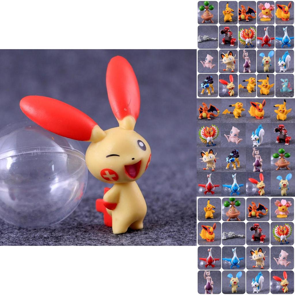 Pokmon Action Figures Pvc Collectibles Detailed 5-8cm Featuring Popular Characters