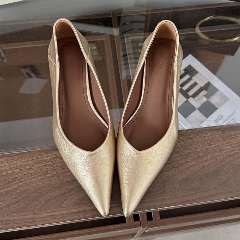 Fashion Luxury Women Pumps 2025 New Style Fashion Dress Up Low Heel Shoes Elegant Party Office Small Heels Shoes Sexy Women Pumps