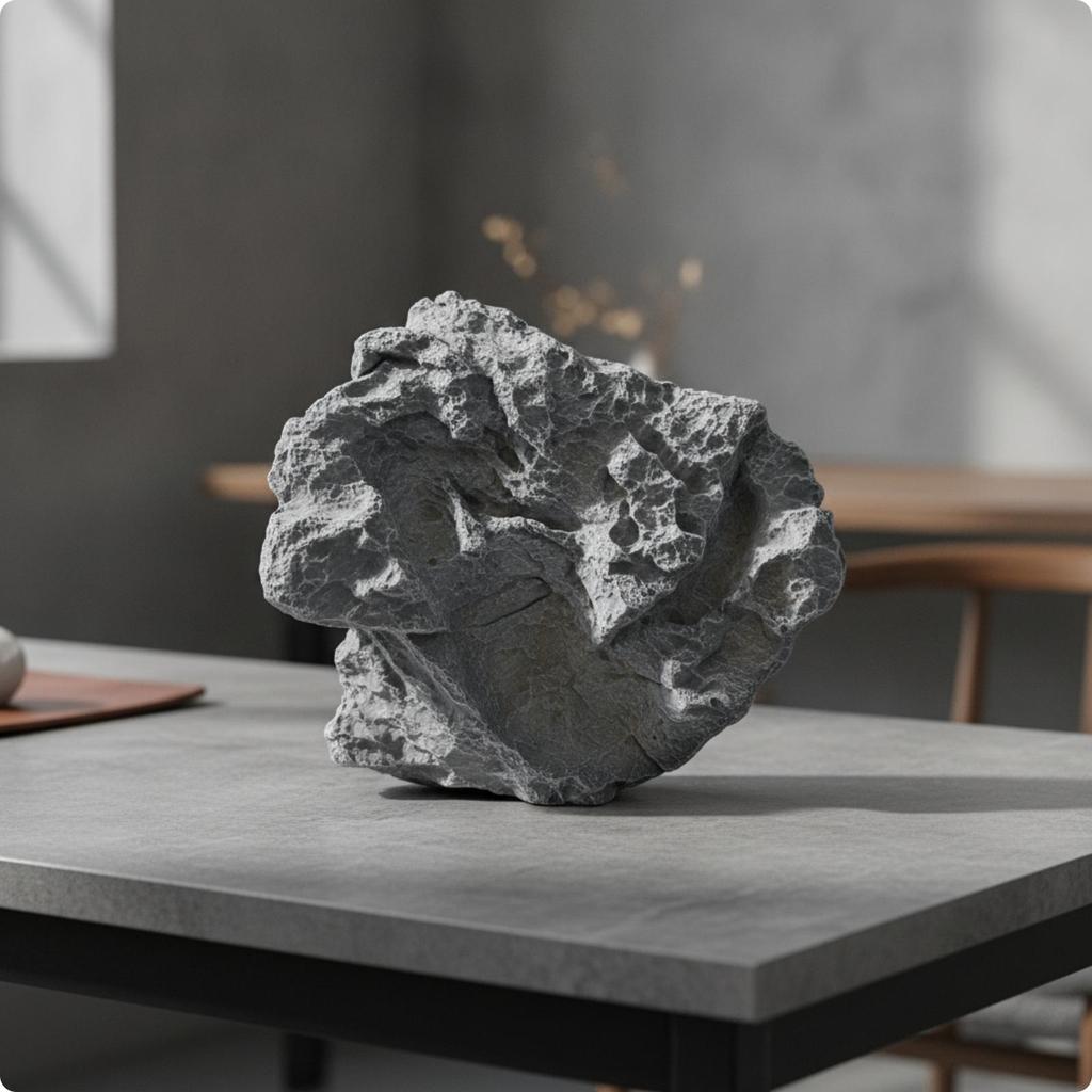 PU Foam Artificial Rock Realistic Decorative with Rugged Textured Surface WaterCleanable