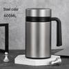 Stainless Steel Insulated Business Mug with Handle