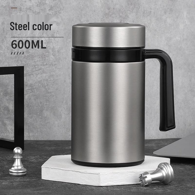 

Stainless Steel Insulated Business Mug with Handle