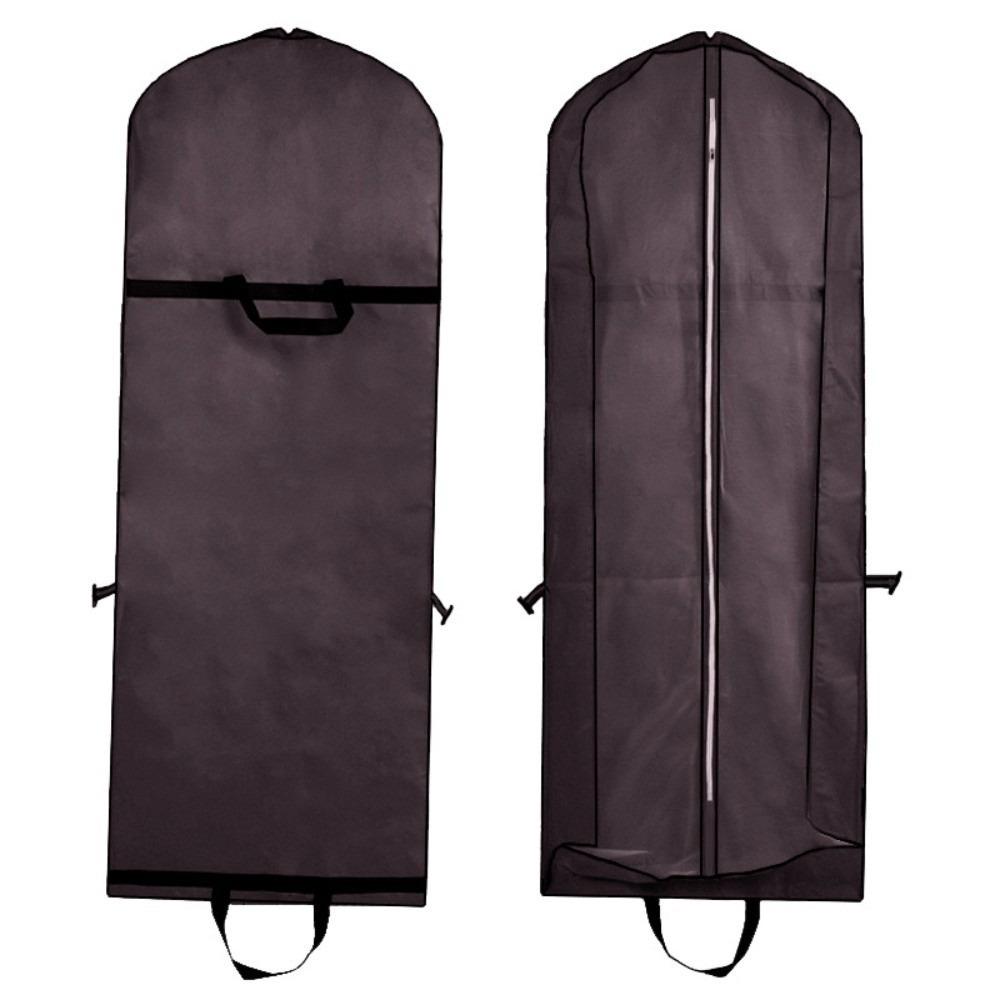 Zipper Formal Dress Dust Cover Hanging Design Foldable Clothes Storage Bag  Jacket