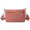 Women's Bag Solid Color Shoulder Bag Multi-Compartment Crossbody Bag