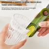 3 In 1 Bottle Gap Cleaner Brushes,Multi-Purpose Cleaner Brush for Baby Bottles Thermos Glass Vase,Home Kitchen Cleaning Tools