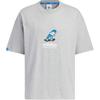 Originals CITY SKATE SHORT SLEEVE T Shirt Men's Medium Heather Gray JI6312