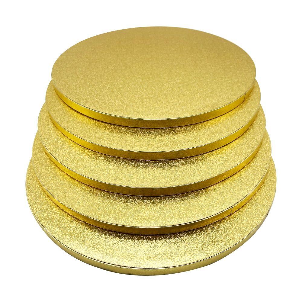 5pcs/set Round Circle Cake Base Cardboard Cake Displays Tray  Dessert Decorating Supplies