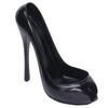 High Heel Wine Bottle Stand, Decorative Open-Front Display Accent for a Dining Table, Sideboard, or Wine Cabinet